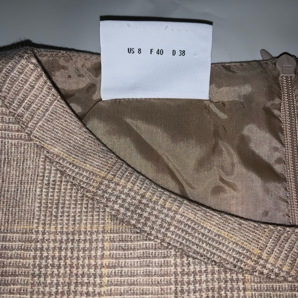 Akris Punto Plaid Wool Dress - Picture 6 of 8